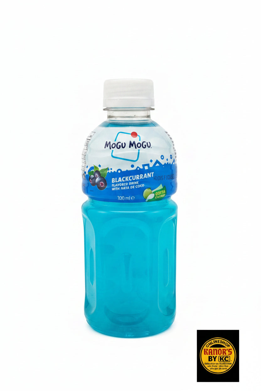 Mogu Mogu Blackcurrant – Getränk mit Nata de Coco (320 ml)