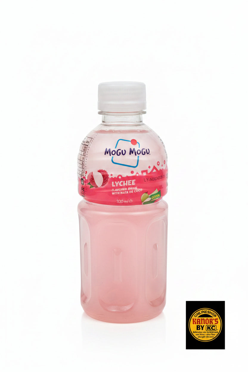 Mogu Mogu Lychee – Getränk mit Nata de Coco (320 ml)