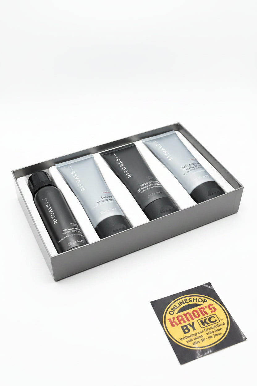 Rituals – Homme Geschenkset (4-teiliges Travel- & Pflege-Set für Herren)