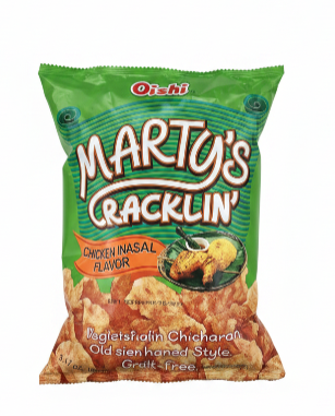 Oishi Marty's Cracklin' Chicken Inasal Flavor 90g