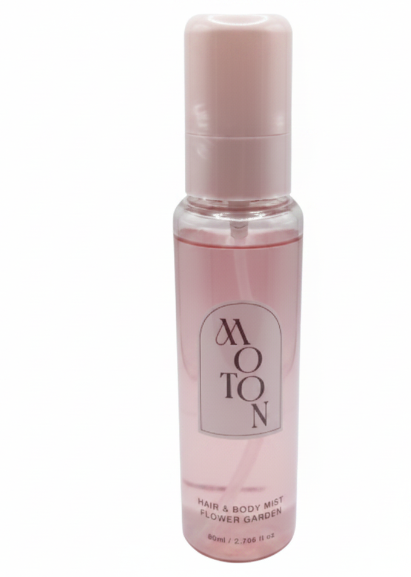 MOTON Hair & Body Mist – Flower Garden – 80 ml