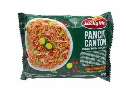 Lucky Me! Pancit Canton Chili Mansi 80g – Philippinische Instant-Nudeln