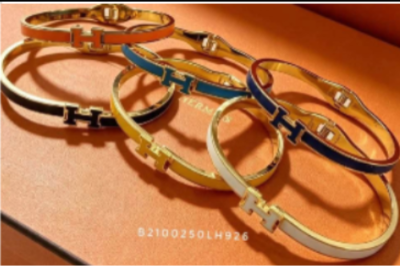 Emaille-Armband mit H-Verschluss – Premium Collection