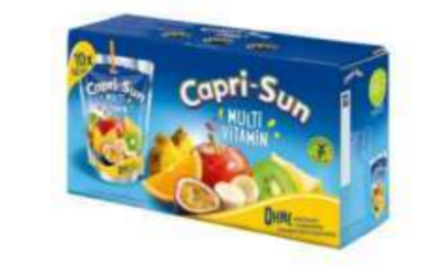 Capri-Sun Multivitamin 10 x 0,2 L – Trinkpäckchen Multipack
