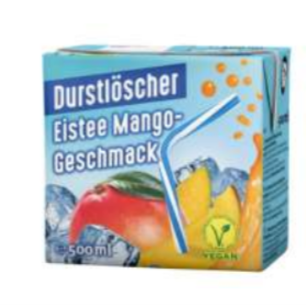 Durstlöscher Eistee Mango-Geschmack 500 ml