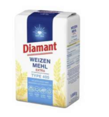 Diamant Weizenmehl Extra Fein Type 405 1 kg
