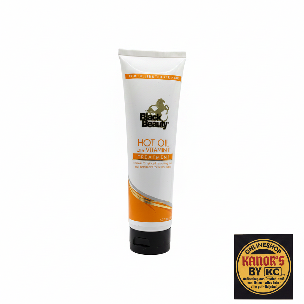 Black Beauty Hot Oil weißer Hintergrund