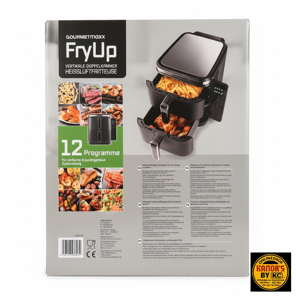 GOURMETmaxx FryUp – Karton Seite