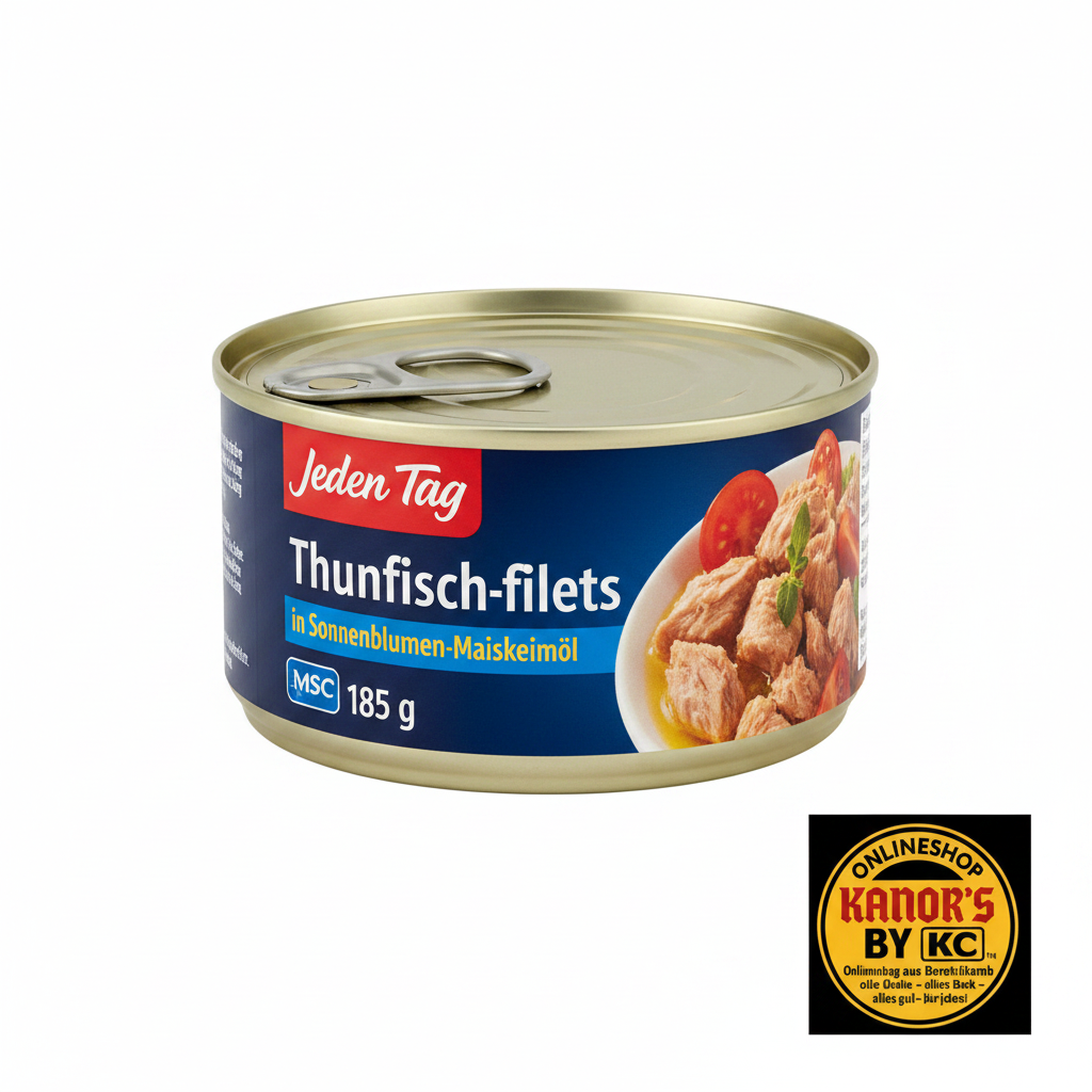Jeden Tag Thunfischfilets – weiß