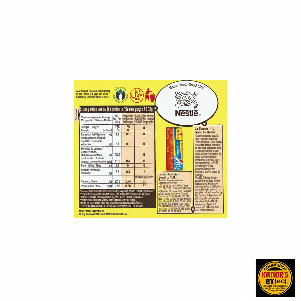 MAGGI Chicken Flavour – Rückseite