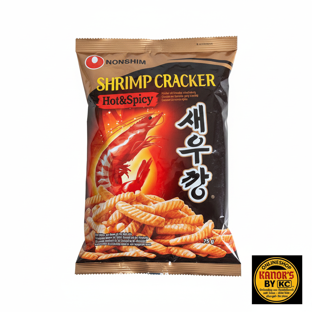 Nongshim Shrimp Cracker weißer Hintergrund