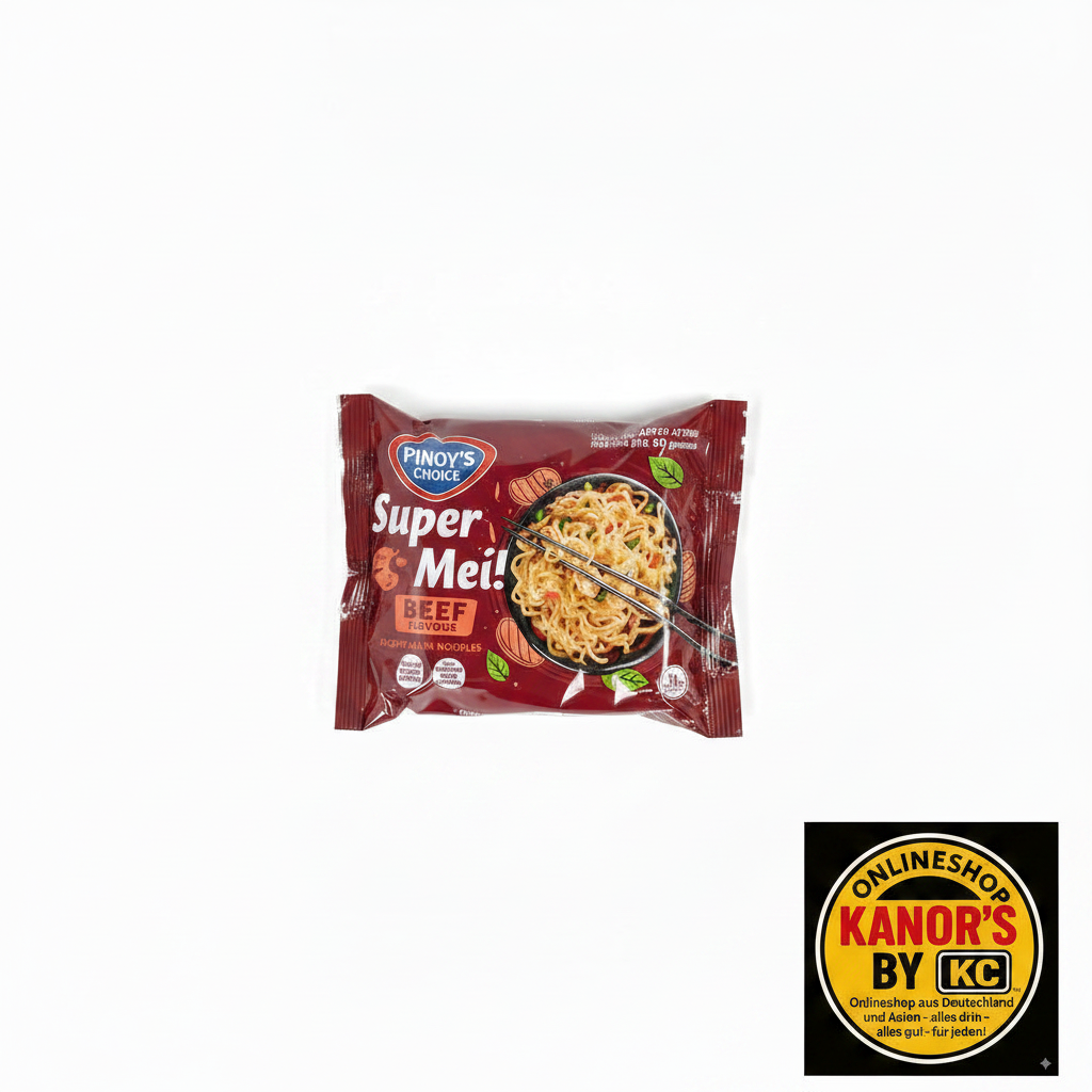 Pinoy's Choice Noodles mit KANOR'S BY KC Logo unten rechts
